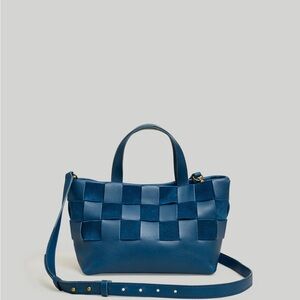 madewell • basketweave mini crossbody tote